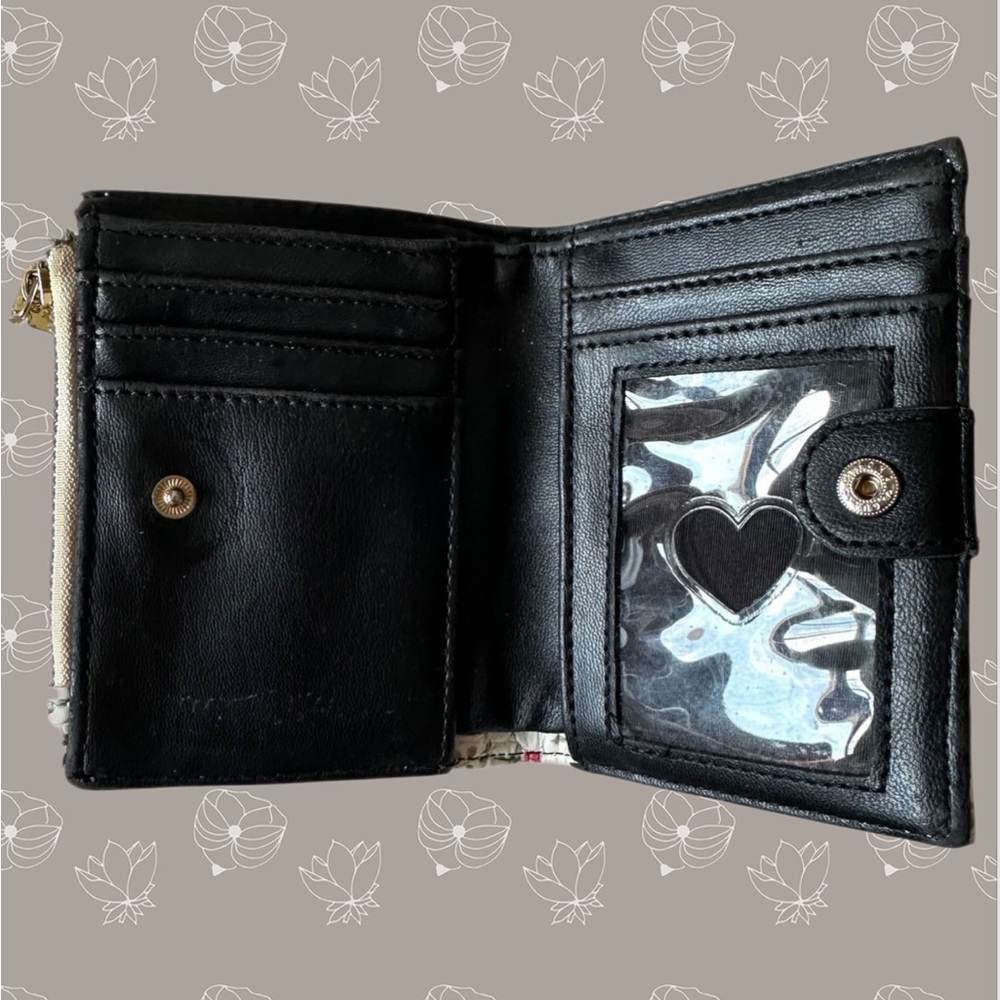 Betsey Johnson Floral Wallet/Card Case - Picture 4 of 9